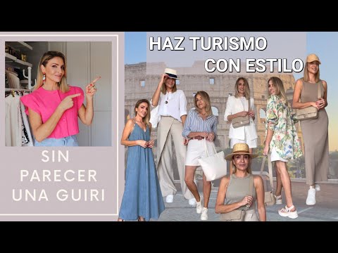 NO TE VISTAS DE DEPORTISTA PARA HACER TURISMO. Looks estilosos para viajar/ Asesora de Imagen y Moda