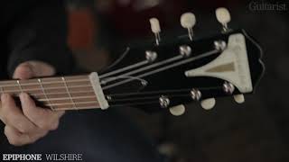 Video thumbnail for Epiphone Coronet, Wilshire & Crestwood Custom Demo by Guitarist