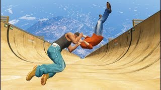 GTA 5 CRAZY Jumps/Falls Compilation #3 (Grand Theft Auto V Fails Funny Moments)