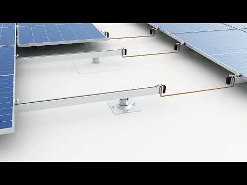 Consol Metal Membran Çatı 3D Montaj Animasyonu