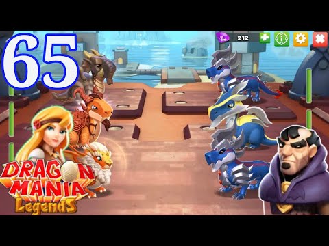 Battle 58-60 | Dragon Mania Legends - Gameplay Walkthrough Part 65 (iOS, Android)