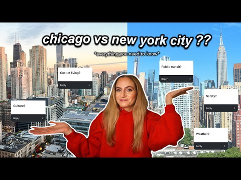 NYC versus CHICAGO: everything you need to know! cost of living, weather, pizza, public transit, etc