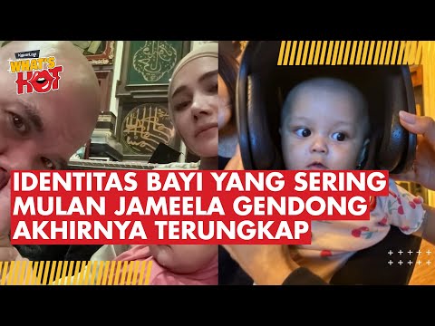 Mulan Jameela & Ahmad Dhani Akhirnya Beberkan Identitas Bayi yang Selalu Mereka Gendong