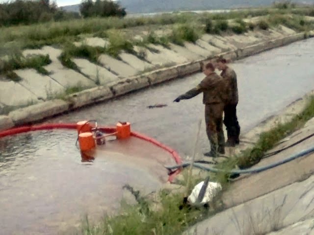 Нефтепродукты попали в Ангару