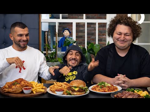 en pahalı yemeği kim yedi? (büyük - normal - ucuz) w/ @ridvanabi @MesutCanTomay