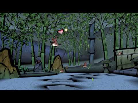 Okami │ ASMR / Sleep Aid │ Sasa Sanctuary bamboo forest (with music)