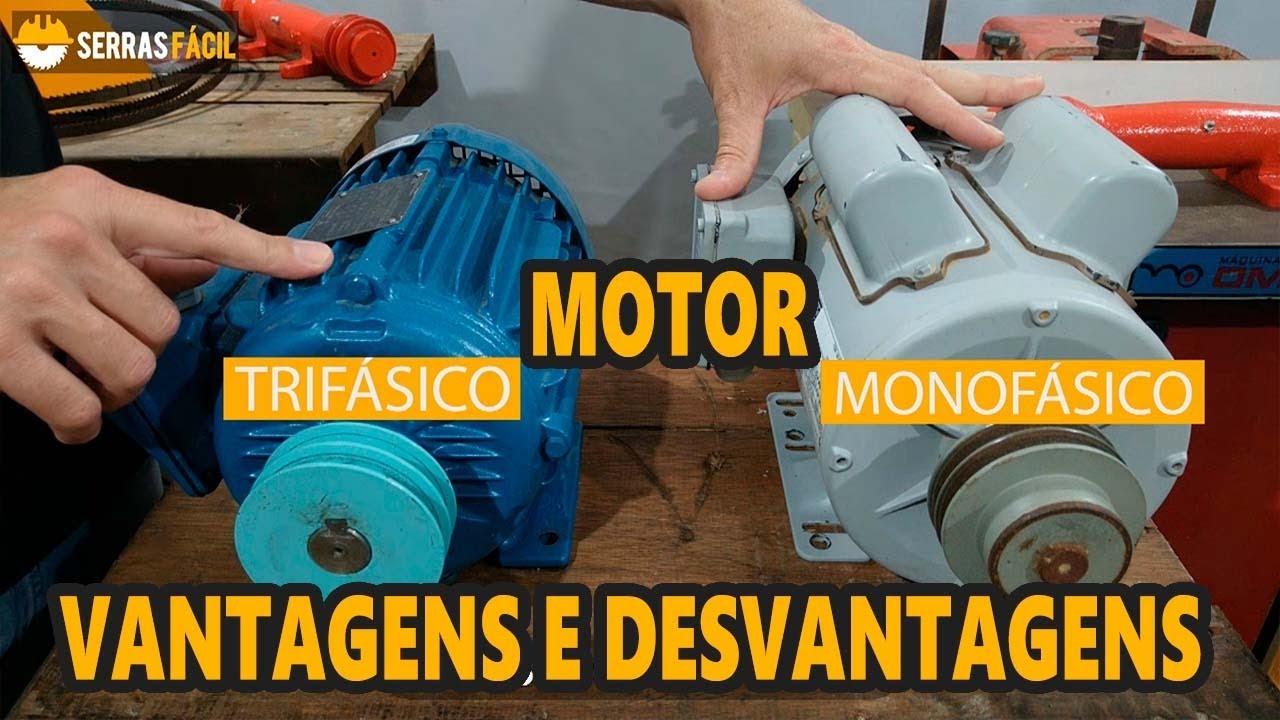 Motor Monofásico x Trifásico Vantagens e Desvantagens