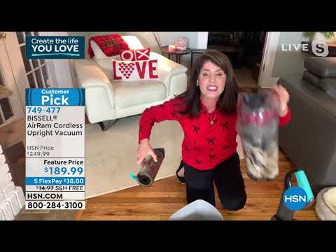 BISSELL AirRam Cordless Upright Vacuum