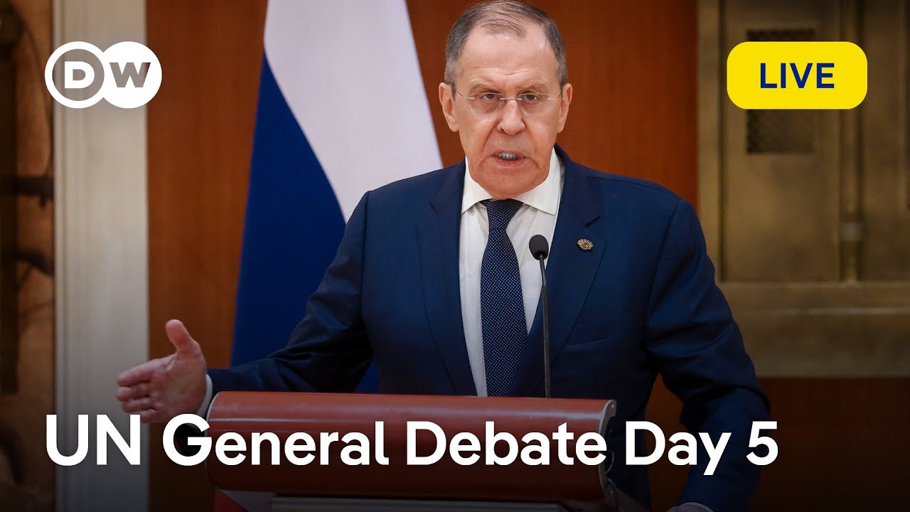 Live: Sergey Lavrov, others speak at United Nations | UN General Assembly Day 5