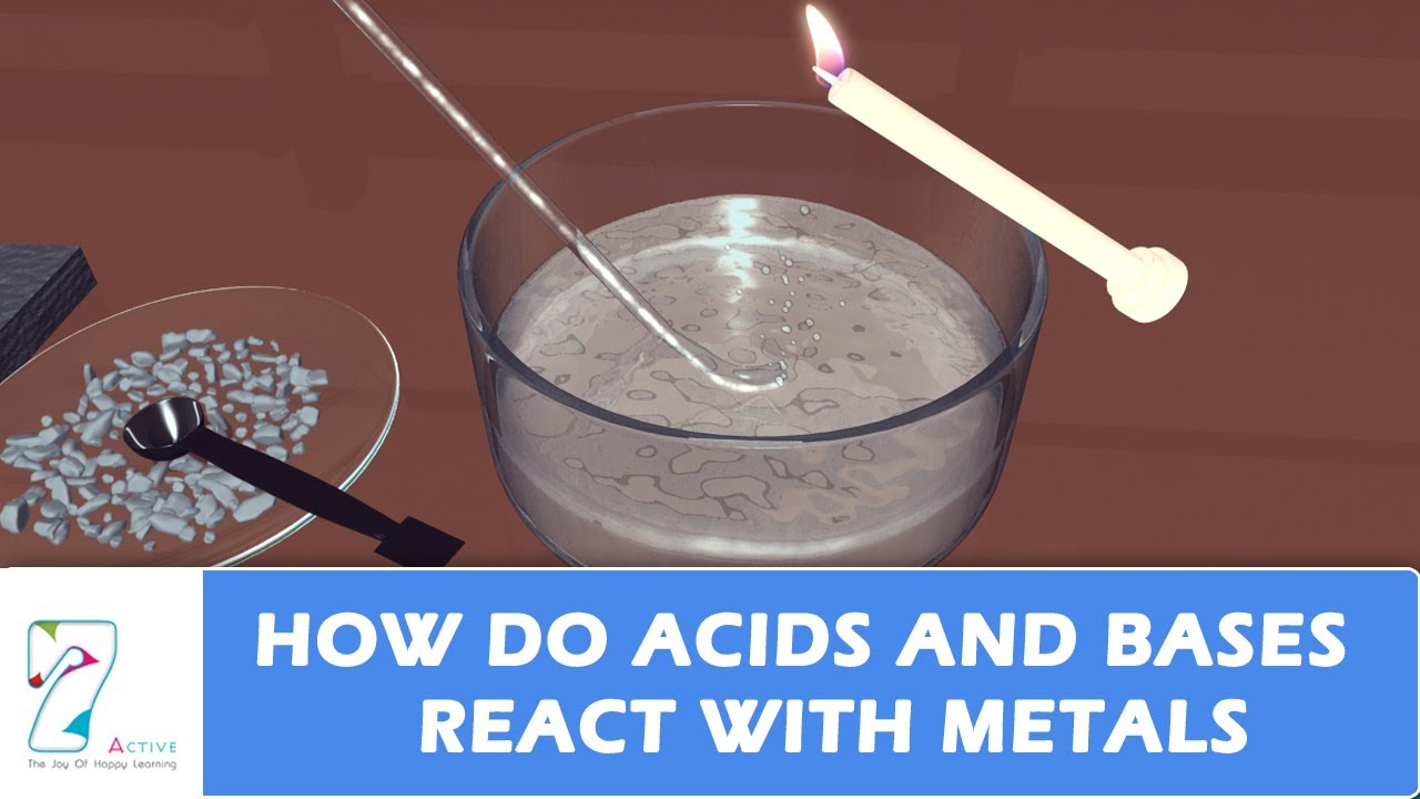 How Do Acids And Bases React With Metals
