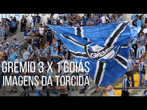 Imagens da torcida - Grêmio 3 x 1 Goiás