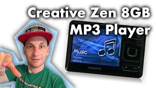 Refurbished Creative Zen 8GB MP3 Player Unboxing and Viewing