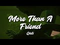 More Than A Friend - GIRLI (Lyrics)