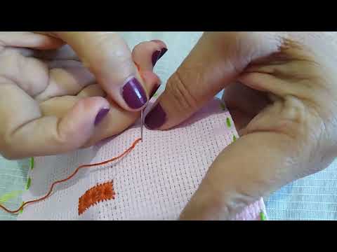 Aula: Bordados e Adereços - Flor com ponto ilhós (FC Cidade Tiradentes)