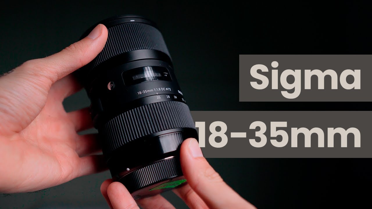 A MELHOR lente para câmeras APS-C - Review Sigma 18-35mm F1.8