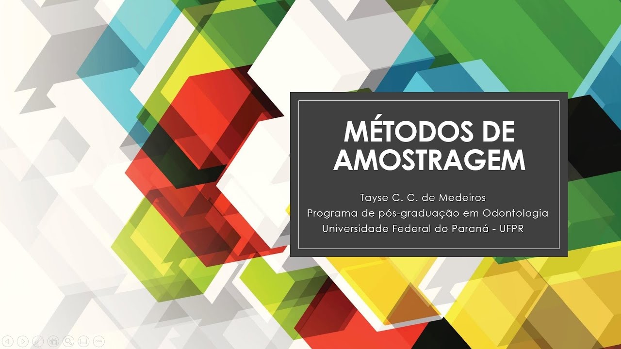 Métodos de Amostragem
