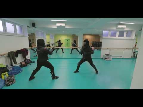 Longsword Sparring w/my co-instructor