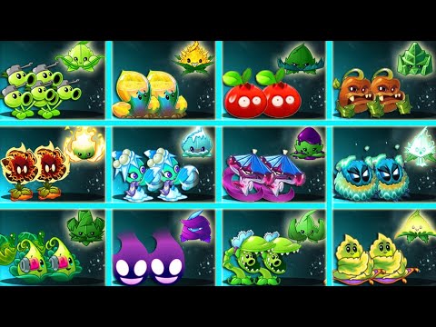 16 Team Mint & Other Plants Battlez - Which Pair Plant Will Win? - PvZ 2 Gameplay