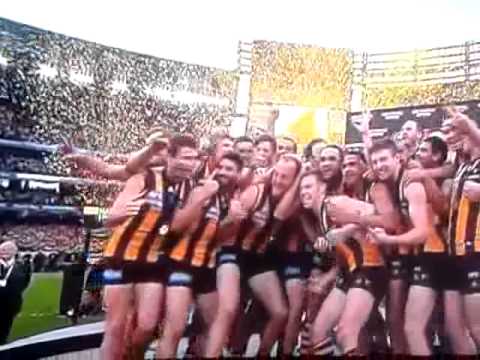 AFL Grand Final 2013 | Hawthorn hold up the cup for the 11th Time
