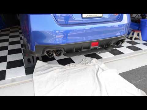 2015 Subaru WRX STi Corsa Cat Back Exhaust