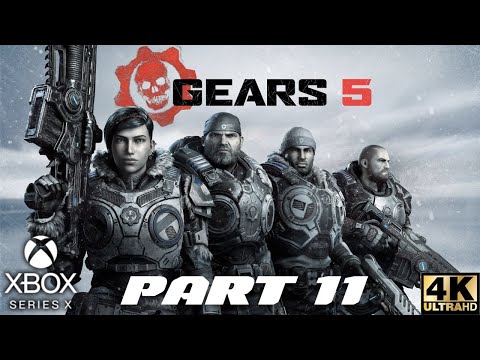 Gears 5 Campaign Walkthrough Gameplay Part 11 | Xbox Series X|S, Xbox One | 4K HDR | Space Race