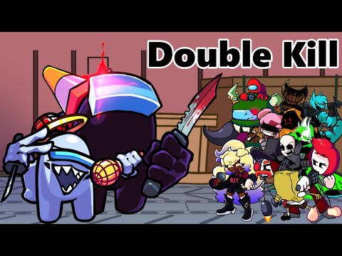 Double Kill But every turn a Different Character Sings it (FNF Double Kill but Everyone Sings It)