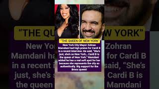 NYC Mayor Zohran Mamdani Calls Cardi B #shorts #hiphop #cardib #rap 