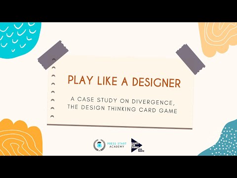Divergence, the Design Thinking Card Game (Games for Change APAC 2022) - YouTube