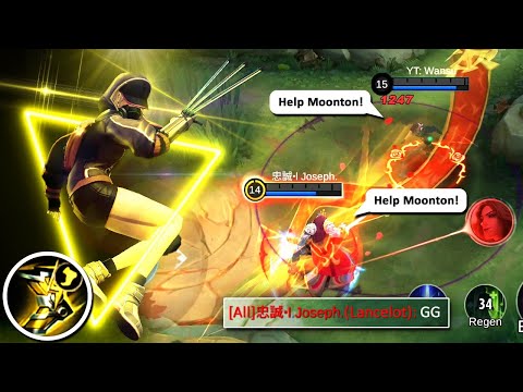 NATALIA met this LANCELOT user | NATALIA GAMEPLAY BEST BUILD AND EMBLEM 2022 | MLBB