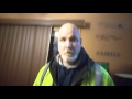 DAD GETS HIT WITH SNOW BALL AFTER WORK
