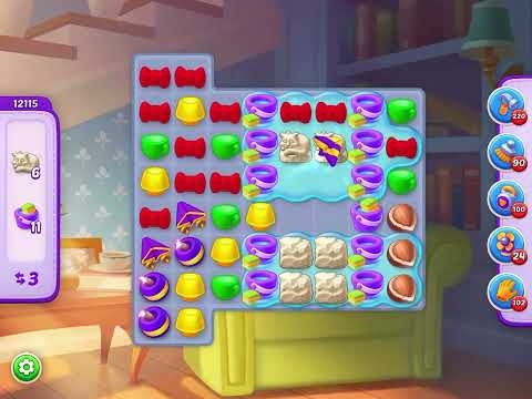 Homescapes level 12115 hard no booster