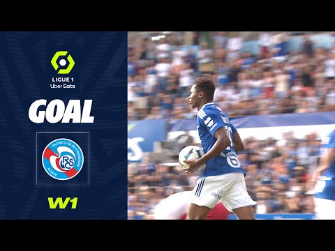 Goal Habib DIALLO (65' - RCSA) RC STRASBOURG ALSACE - AS MONACO (1-2) 22/23