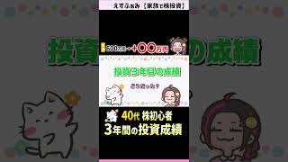 【投資実績公開】40代で投資を初めて３年！リアルな投資結果を大公開！高配当×優待×投信で資産はどう増えた？　#株 #投資