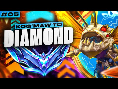 Kog'Maw Unranked to Diamond #5 - Kog'Maw ADC Gameplay Guide | League of Legends