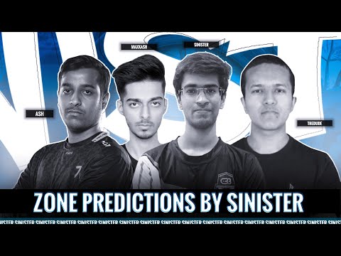 Zone Predictions By SinisTeR? Crucial Win For A Tournament Ft.Team Fnatic