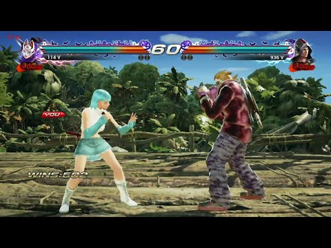 350_7 Kunimitsu Ryona vs steve  - Tekken 7 ( Anakin x24 ) sin Grafica Dual