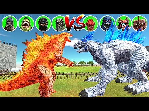 Kaiju Tournament 1VS1: Team Legendary Godzilla Thermonuclear VS Team Shimo [ARBS]