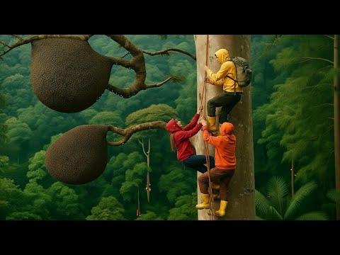 Wild Honey Hunting – The Most Dangerous Job in the Jungle