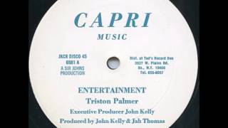 Triston Palmer & The Roots Radics - Entertainment + Dub - 12" Capri Music 1981 - RUB-A-DUB