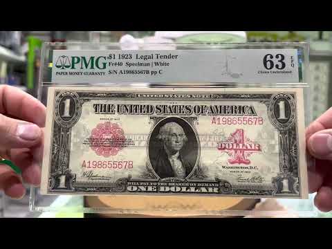 PMG Unboxing: Large Size U.S Banknotes