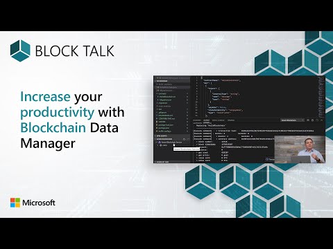 Increase your productivity with blockchain data manager