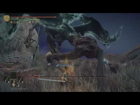 Elden Ring – Death Rite Bird boss fight (Caelid)