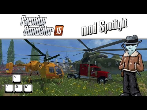 Farming Simulator 15 Mod Spotlight - Flying Away