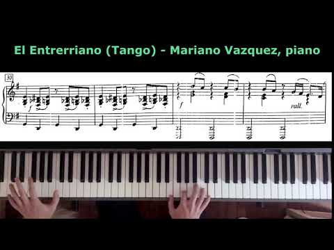 El entrerriano (Tango) - Piano solo