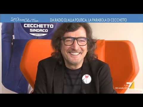 L' Aria che tira - Claudio Cecchetto da radio dj alla politica