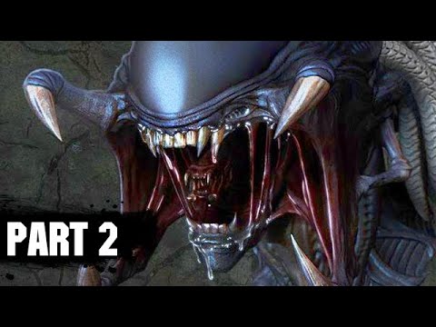 Aliens Vs. Predator ULTRA HD MOD Gameplay Deutsch #02 - Predalien zeigt sich
