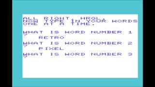 Spell for the Commodore VIC-20 / Commodore VC-20