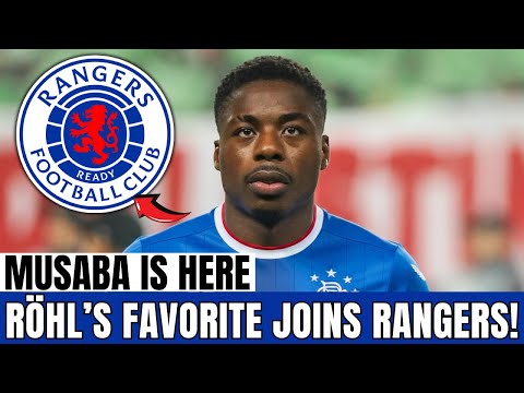 IMMEDIATE IMPACT! ANTHONY MUSABA joins — RÖHL’S PROTÉGÉ brings pace and CHAOS | Rangers News