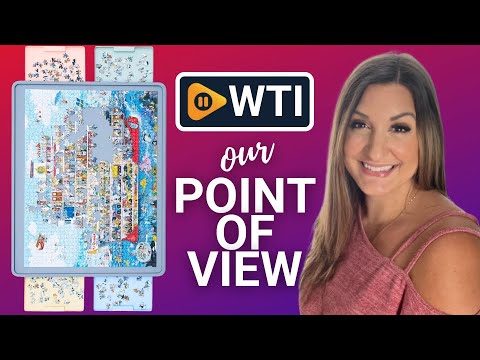 WELGEE Rotating Puzzle Board for 1500 Pieces with Drawers and Cover | Upgraded Lazy Susan Spinning Jigsaw Puzzle Organizer Table (35""x27"") | Durable ABS Plastic - WTI product video review