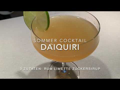 Daiquiri selbst mixen - 3 Zutaten und ein großartiger Sommerdrink